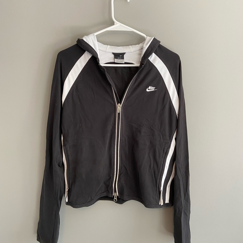 Nike Dri-fit Black & White Jacket